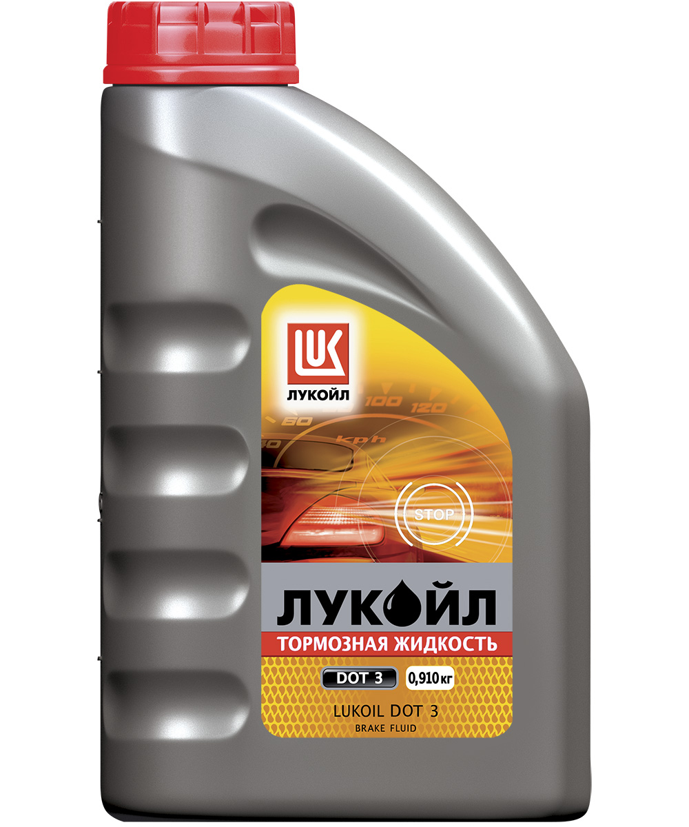 ЛУКОЙЛ Тормозная жидкость Dot-3 1 л